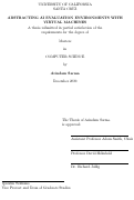 Cover page: Abstracting AI Evaluation Environments with Virtual Machines