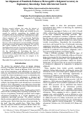 Cover page: An Alignment of Standards Enhances Metacognitive Judgment Accuracy in Explanatory Knowledge Tasks with Internet Search