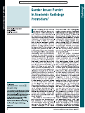 Cover page: Gender Issues Persist in Academic Radiology Promotions.