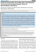 Cover page: Bacterial Communities Associated with Culex Mosquito Larvae and Two Emergent Aquatic Plants of Bioremediation Importance