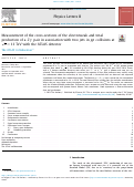 Cover page: Measurement of the cross-sections of the electroweak and total production of a Zγ pair in association with two jets in pp collisions at s = 13 TeV with the ATLAS detector