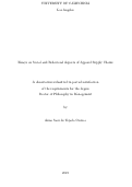 Cover page: Essays on Social and Behavioral Aspects of Apparel Supply Chains