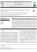 Cover page: Environmental interactions and remediation strategies for co-occurring pollutants in soil