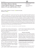 Cover page: Clostridium piliforme infection (Tyzzer disease) in horses: retrospective study of 25 cases and literature review