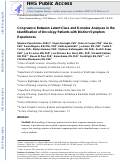 Cover page: Congruence Between Latent Class and K-Modes Analyses in the Identification of Oncology Patients With Distinct Symptom Experiences