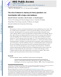 Cover page: The Role of Interest in Memory for Trivia Questions: An Investigation With a Large-Scale Database