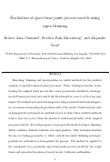 Cover page: Evaluations of Space-time Point Process Models Using Super-thinning