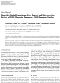 Cover page: Bipartite Medial Cuneiform: Case Report and Retrospective Review of 1000 Magnetic Resonance (MR) Imaging Studies