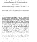 Cover page: Coarse predictions of dipole reversals by low-dimensional modeling and data assimilation