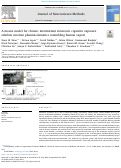 Cover page: A mouse model for chronic intermittent electronic cigarette exposure exhibits nicotine pharmacokinetics resembling human vapers.