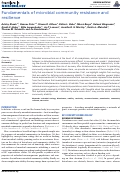 Cover page: Fundamentals of Microbial Community Resistance and Resilience