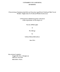 Cover page: Characterizing Communication Between Transition-Aged Foster Youth and Their Social Workers: Implications for Youth and Worker Satisfaction