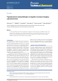 Cover page: Trigeminal nerve and pathologies in magnetic resonance imaging - a pictorial review.