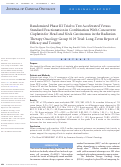 Cover page: Randomized Phase III Trial to Test Accelerated Versus Standard Fractionation in Combination With Concurrent Cisplatin for Head and Neck Carcinomas in the Radiation Therapy Oncology Group 0129 Trial: Long-Term Report of Efficacy and Toxicity