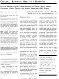 Cover page: Factors Associated with Underestimation of Weight Status among Caucasian, Latino, Filipino, and Korean Americans--DiLH Survey.