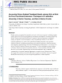 Cover page: Assessing stress-related treatment needs among girls at risk for poor functional outcomes: The impact of cumulative adversity, criterion traumas, and non-criterion events