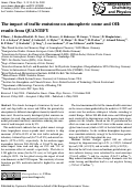 Cover page: The impact of traffic emissions on atmospheric ozone and OH: results from QUANTIFY