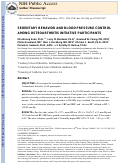 Cover page: Sedentary behavior and blood pressure control among osteoarthritis initiative participants