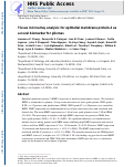 Cover page: Tissue microarray analysis for epithelial membrane protein-2 as a novel biomarker for gliomas