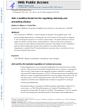 Cover page: A20: A multifunctional tool for regulating immunity and preventing disease