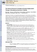 Cover page: Immune response to intrathecal enzyme replacement therapy in mucopolysaccharidosis I patients