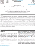 Cover page: Characteristics of VCP mutation-associated cardiomyopathy