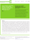 Cover page: Characterization of Metabolic, Diffusion, and Perfusion Properties in GBM: Contrast-Enhancing versus Non-Enhancing Tumor