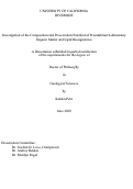 Cover page: Investigation of the Composition and Preservation Potential of Precambrian Sedimentary Organic Matter and Lipid Biosignatures