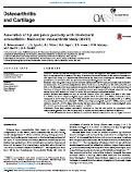 Cover page: Association of hip and pelvic geometry with tibiofemoral osteoarthritis: Multicenter Osteoarthritis Study (MOST)