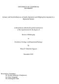 Cover page: Intrinsic and Social Influences on Family Dynamics and Offspring Development in a Biparental Rodent