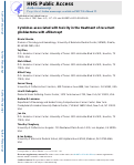 Cover page: Cytokines associated with toxicity in the treatment of recurrent glioblastoma with aflibercept