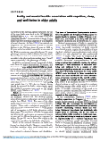 Cover page: Frailty and mental health: association with cognition, sleep, and well-being in older adults