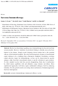 Cover page: Sarcoma Immunotherapy