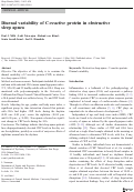 Cover page: Diurnal variability of C-reactive protein in obstructive sleep apnea