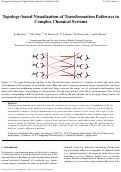 Cover page: Visualization of topology of transformation pathways in complex chemical systems