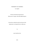 Cover page: Women and Graduate Program Choice: The Decision To Apply to Full-Time MBA Programs