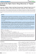 Cover page: A Kernel for Open Source Drug Discovery in Tropical Diseases