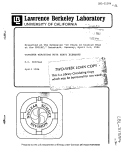 Cover page: TRANSFER REACTIONS WITH HEAVY ELEMENTS