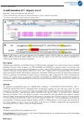 Cover page: A null mutation of C. elegans vwa-8