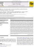 Cover page: Influence of ovarian stage on transcript profiles in fathead minnow (Pimephales promelas) ovary tissue