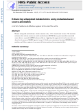 Cover page: Enhancing untargeted metabolomics using metadata-based source annotation