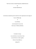 Cover page: The School Context of Gender Disparities in Math Motivation