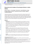 Cover page: Biopsychosocial correlates of psychological distress in Latina mothers