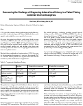 Cover page: Overcoming the Challenge of Diagnosing Adrenal Insufficiency in a Patient Taking Combined Oral Contraceptives