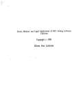 Cover page: Social, Medical, and Legal Implications of HIV Testing in Foster Children 