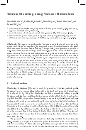 Cover page: Terrain Modeling Using Voronoi Hierachies
