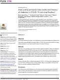 Cover page: How useful are body mass index and history of diabetes in COVID-19 risk stratification?