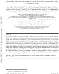 Cover page: Results for pixel and strip centimeter-scale AC-LGAD sensors with a 120 GeV proton beam