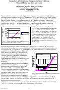 Cover page: Perspectives in Conservation Biology in Southern California: I. Current Extinction Rates and Causes