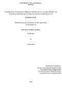 Cover page: Complementary and Alternative Medicine Attitudes and Use, Caregiver Burden, and Psychological Well-being in Caregivers of Patients with Lung Cancer